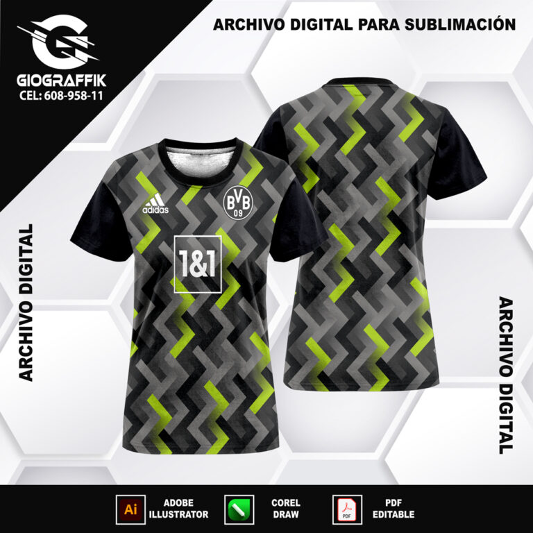 BORUSSIA DORTMUND GEOMETRIC CONCEPT