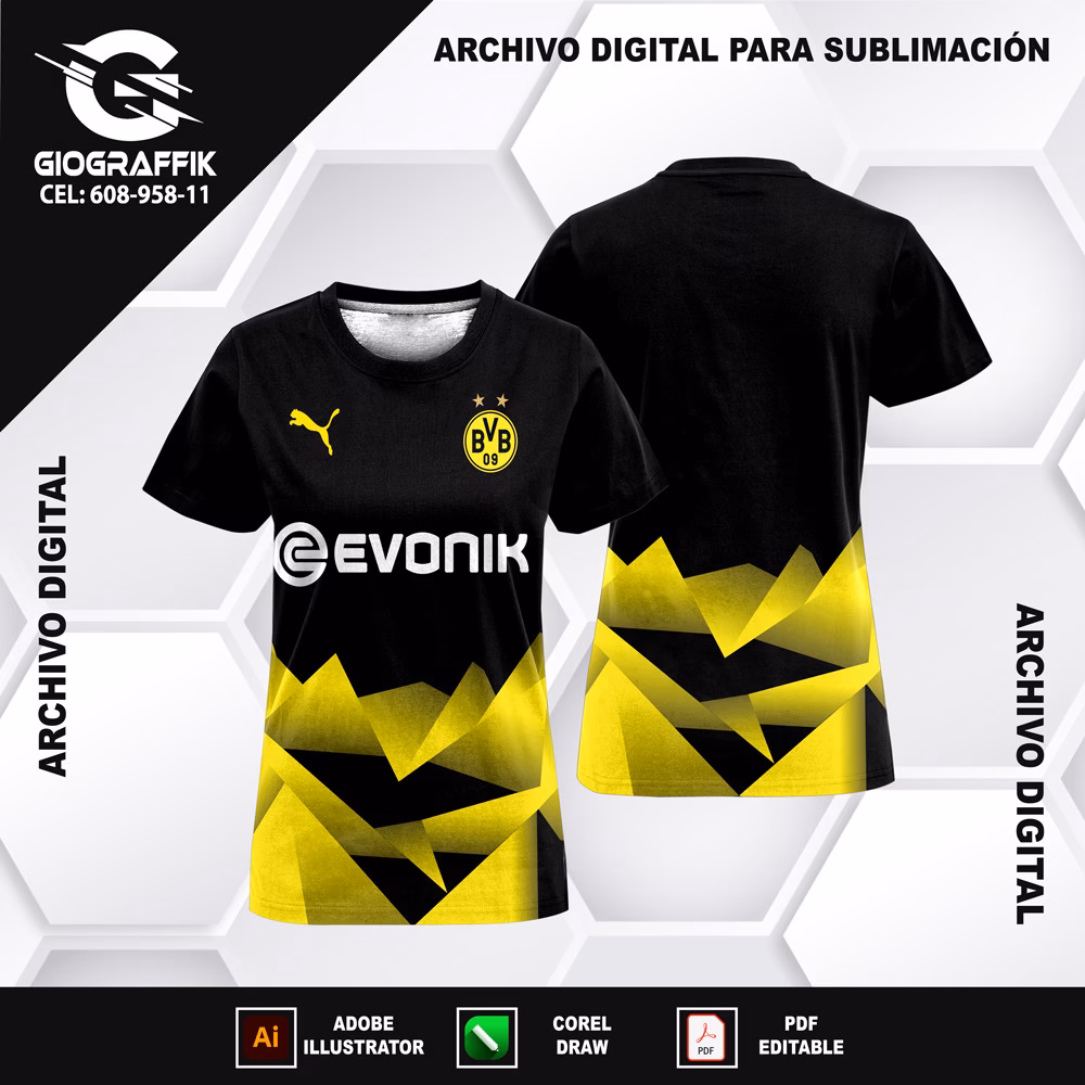 BORUSSIA DORTMUND GEOMETRIC - Imagen 2
