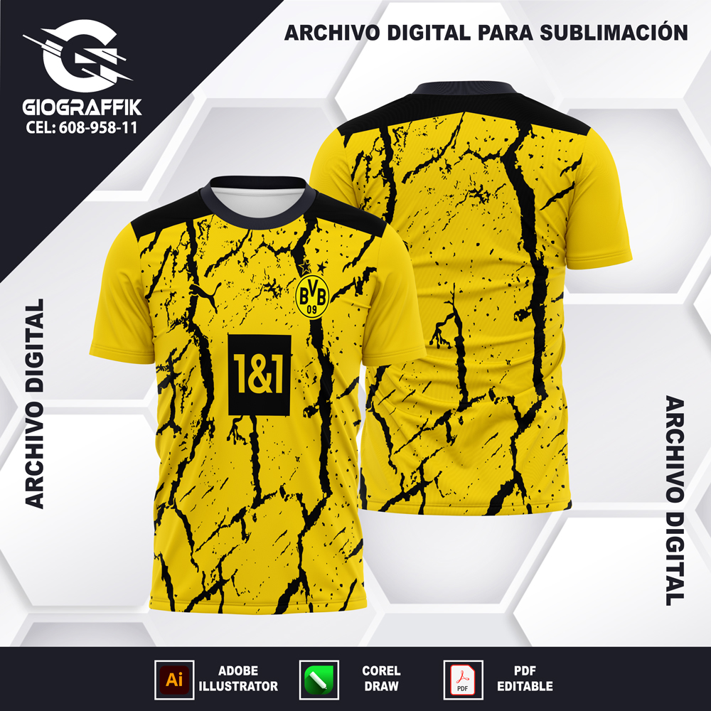 BORUSSIA DORTMUND GRUNGE 2023-24 C BORUSSIA DORTMUND GRUNGE 2023-24 C