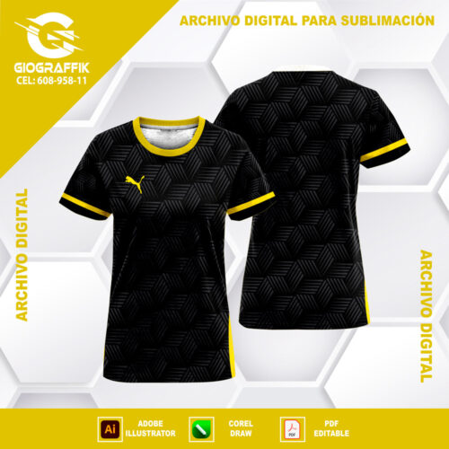 BORUSSIA DORTMUND PATTERN GEOMETRIC 2025
