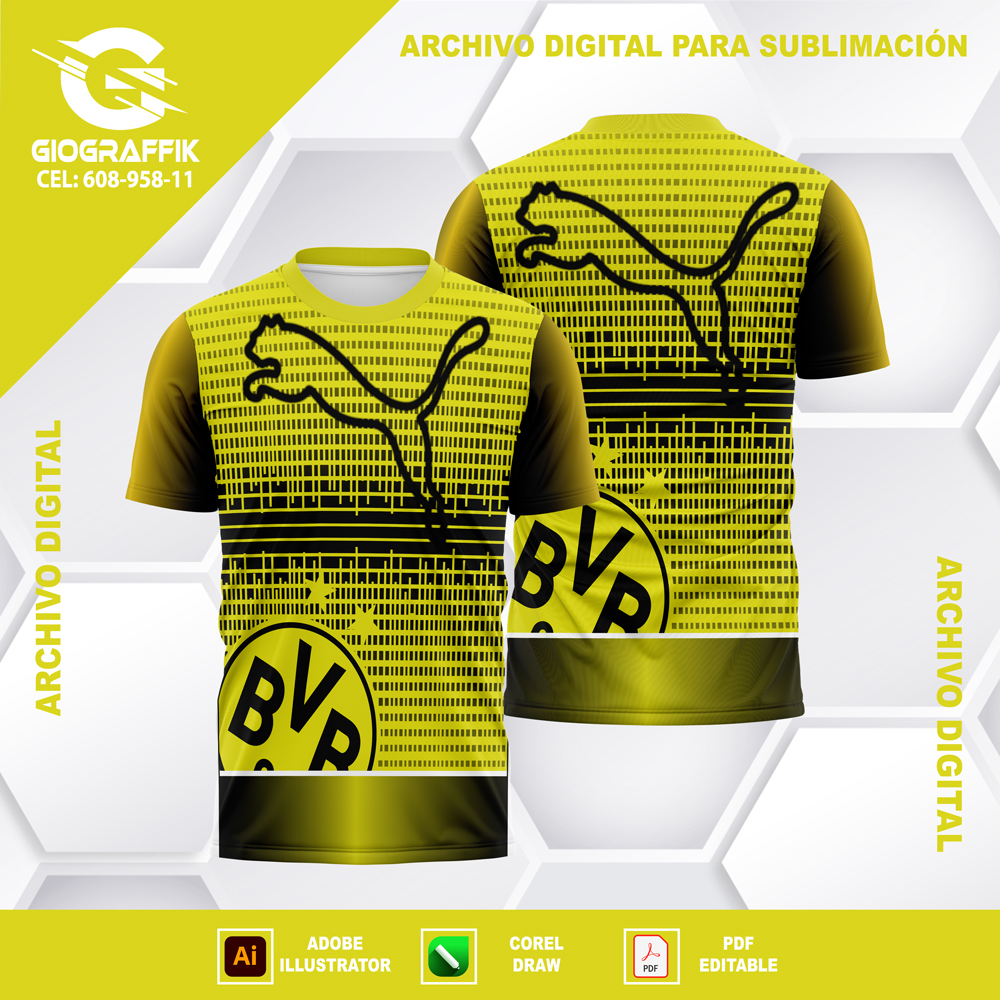BORUSSIA DORTMUND PUMA GEOMETRIC C BORUSSIA DORTMUND PUMA GEOMETRIC C