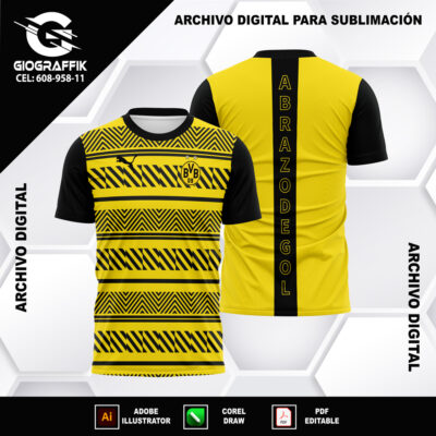 BORUSSIA DORTMUND YELLOW GEOMETRIC