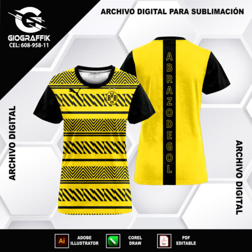 BORUSSIA DORTMUND YELLOW GEOMETRIC