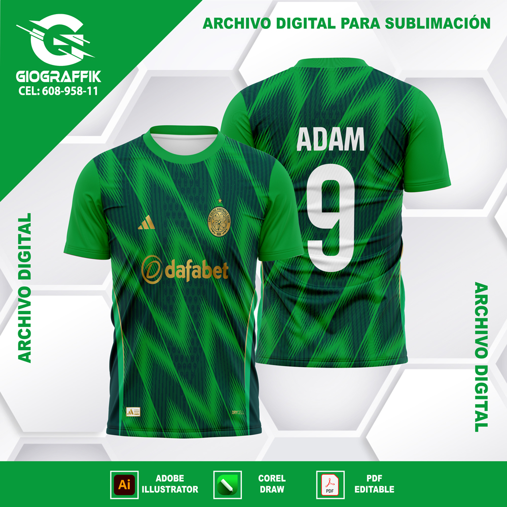 CELTIC DORADO TRAMA GREEN C CELTIC DORADO TRAMA GREEN C