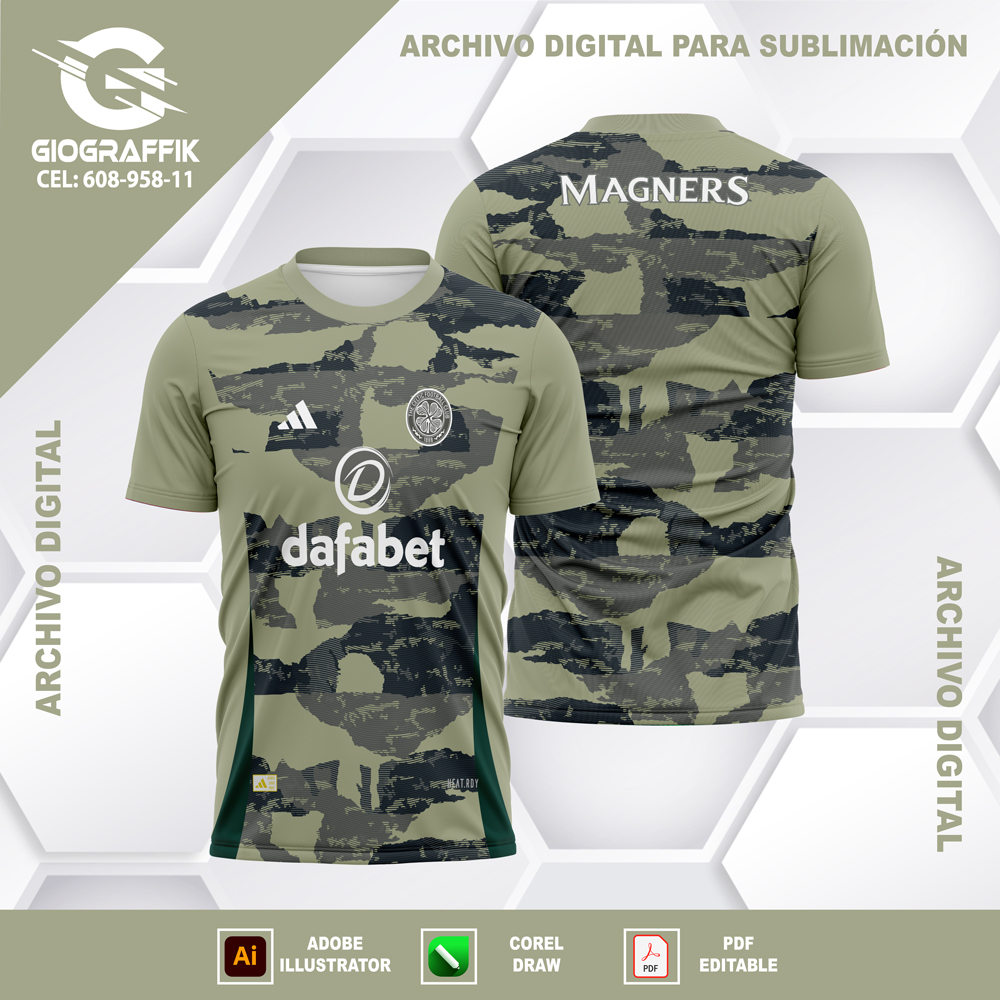 CELTIC GRUNGE VISITA 2024-25 C CELTIC GRUNGE VISITA 2024-25 C