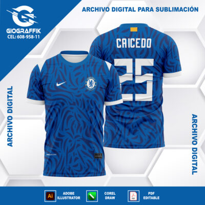 CHELSEA BLUE TRAMA 2024