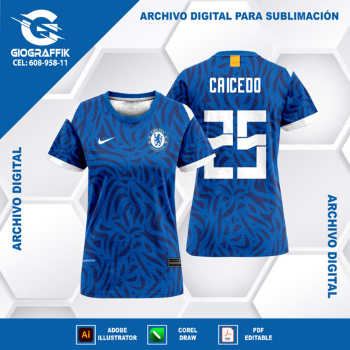 CHELSEA BLUE TRAMA 2024