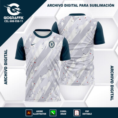 CHELSEA TRAMA GRUNGE PLATEADO