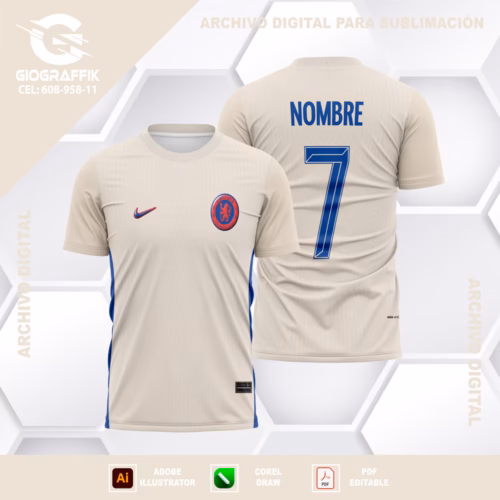 CHELSEA TRAMA SUPLENTE 2024