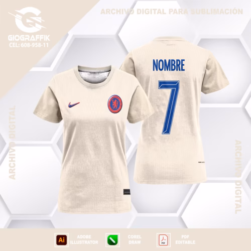 CHELSEA TRAMA SUPLENTE 2024