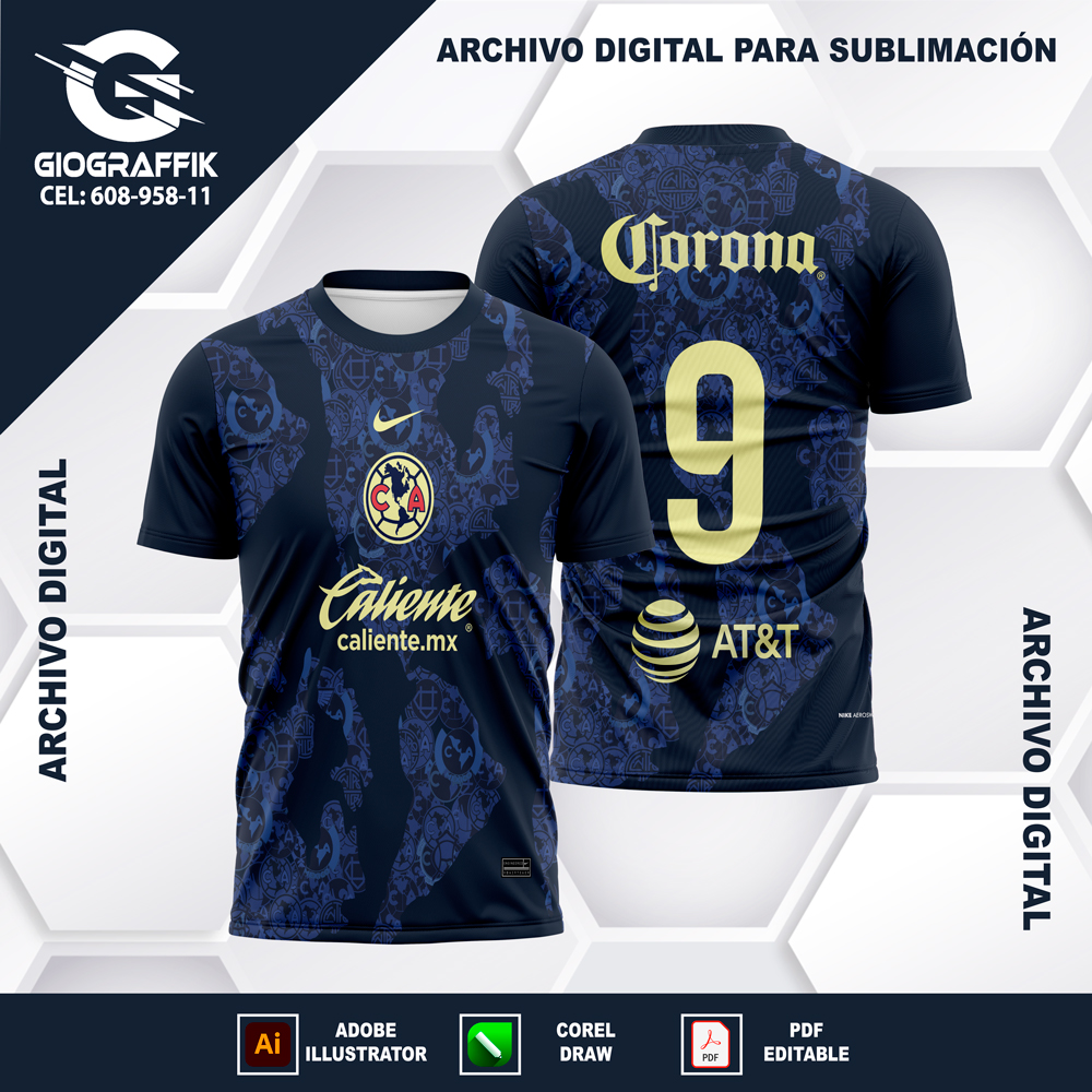 CLUB AMERICA VISITA BLUE 2024-25 C CLUB AMERICA VISITA BLUE 2024-25 C