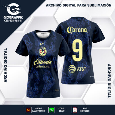 CLUB AMERICA VISITA BLUE 2024-25