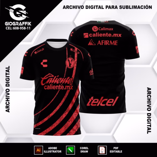 CLUB TIJUANA LOCAL BLACK 2024-25