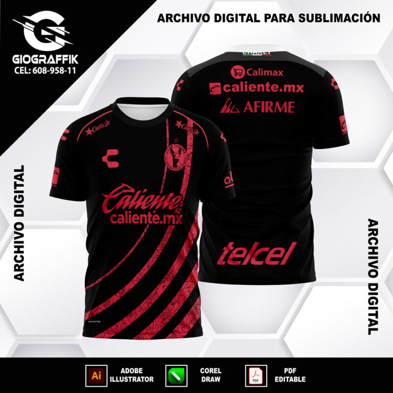 CLUB TIJUANA LOCAL BLACK 2024-25