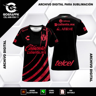 CLUB TIJUANA LOCAL BLACK 2024-25