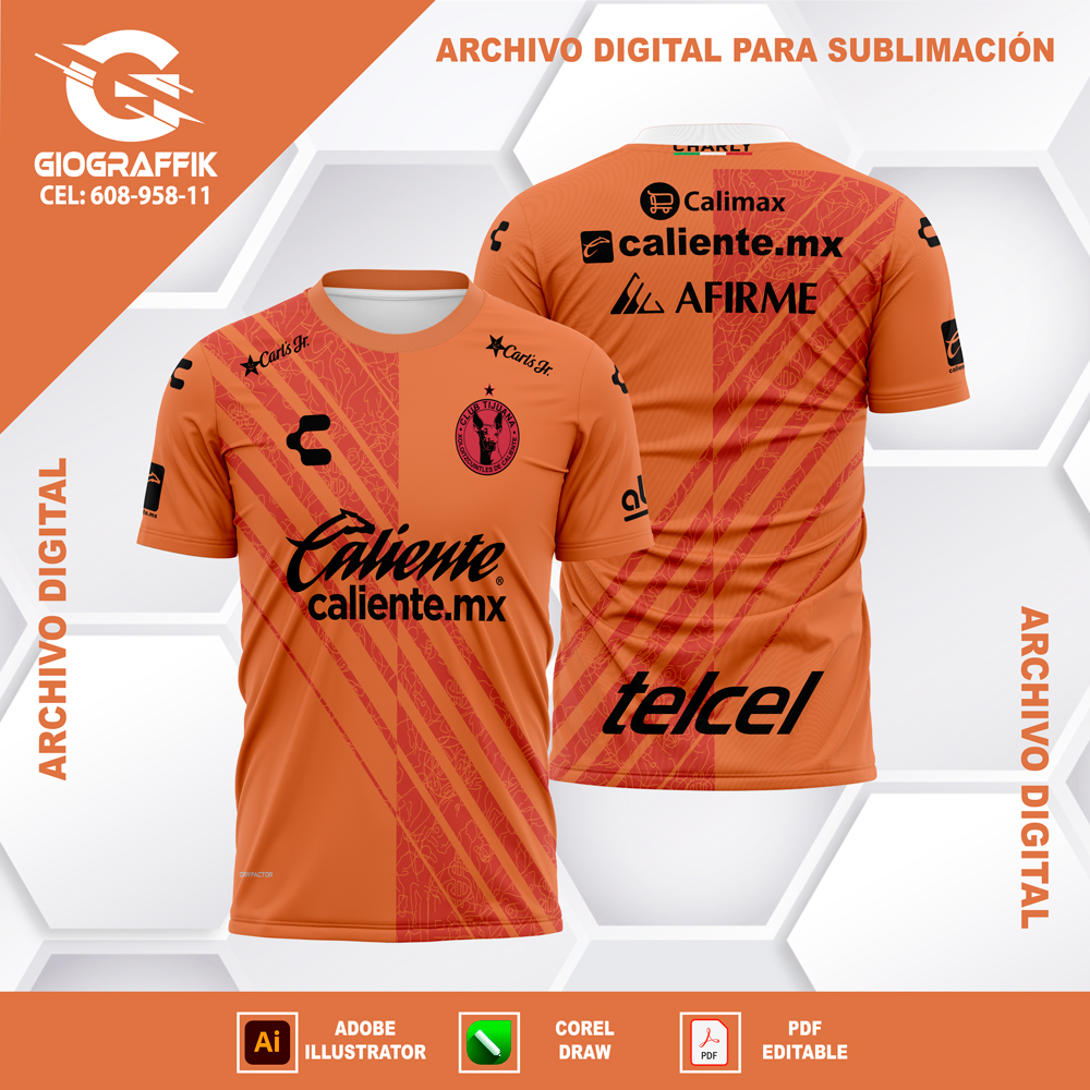 CLUB TIJUANA PORTERO 2024-25 C CLUB TIJUANA PORTERO 2024-25 C