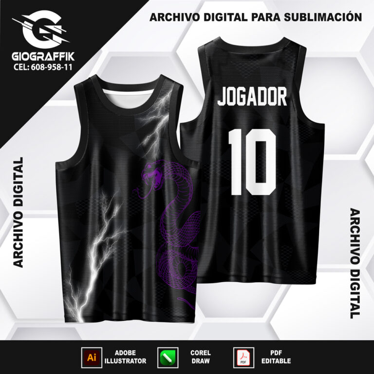 COBRA MORADO RAYOS GEOMETRIC PLOMO