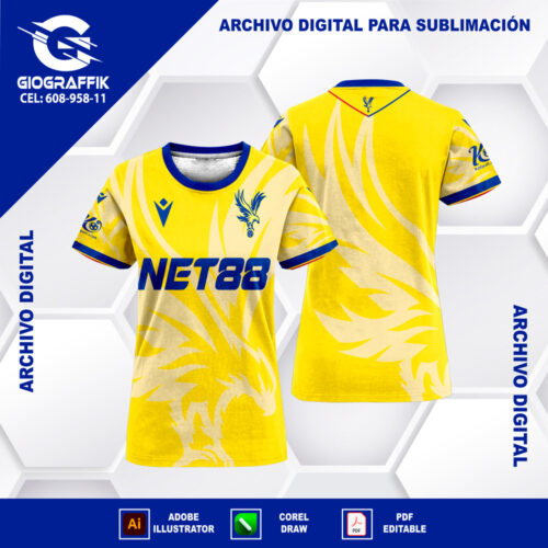 CRYSTAL PALACE VISITA YELLOW 2024-25