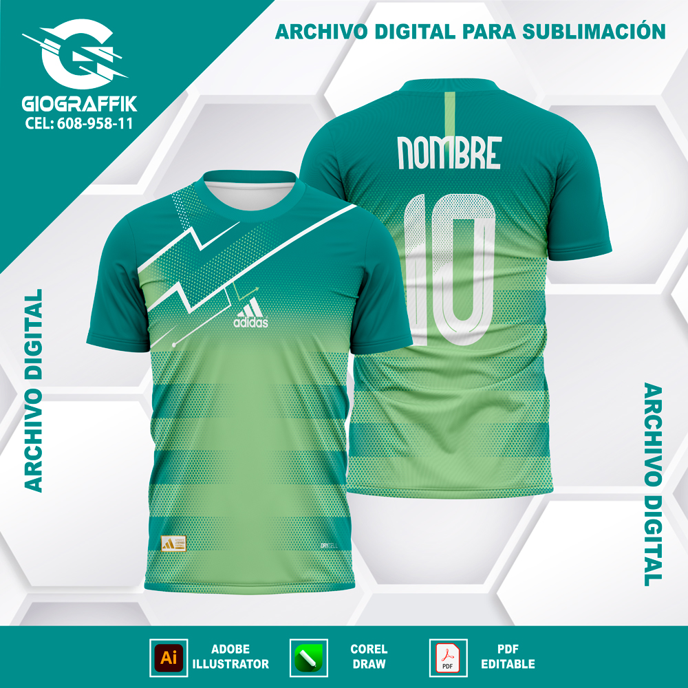 DEGRADE ESMERALDA GEOMETRIC C DEGRADE ESMERALDA GEOMETRIC C