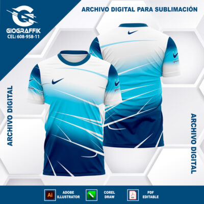 DEGRADE PUNTAS LINEAS BLUE