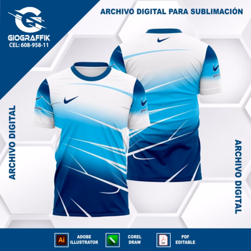 DEGRADE PUNTAS LINEAS BLUE