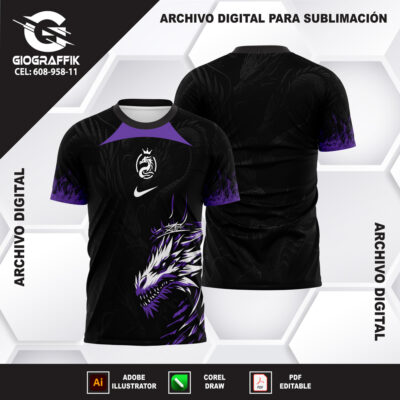 DRAGON BLANCO LLAMAS LILA CONCEPT