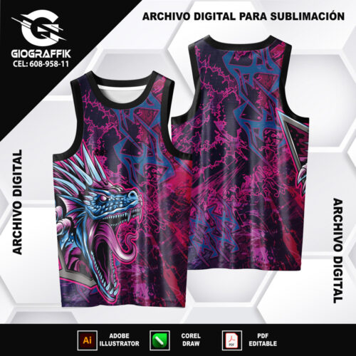 DRAGON COBRA GRUNGE MAGENTA BLUE
