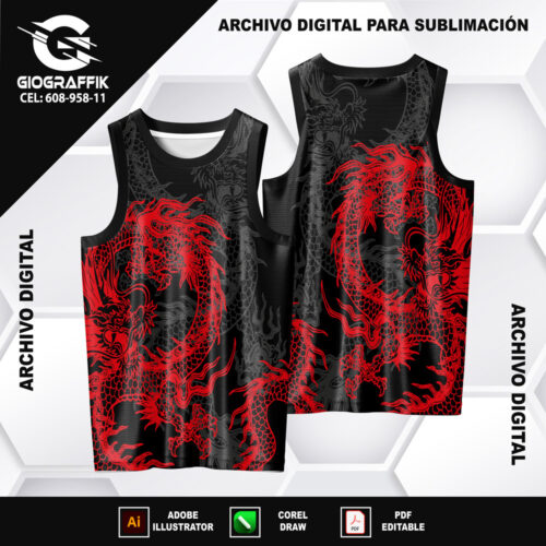 DRAGON RED PLATEADO CONCEPT