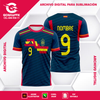 ESPAÑA FANTASY PATTERNS BLUE 2025