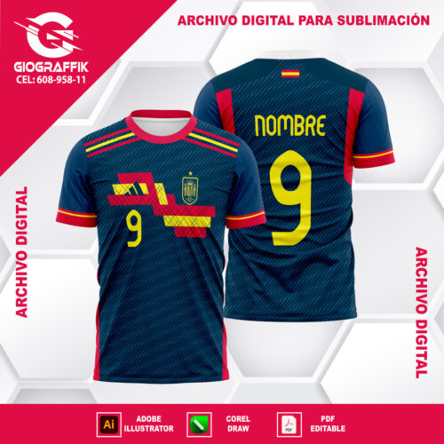 ESPAÑA FANTASY PATTERNS BLUE 2025