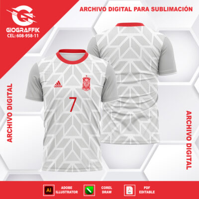 ESPAÑA PATTERN GRIS 2024