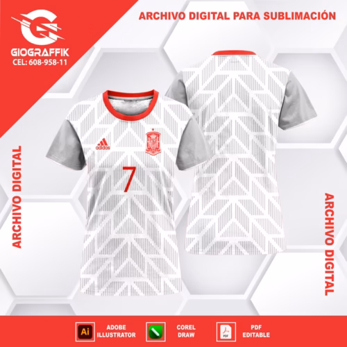 ESPAÑA PATTERN GRIS 2024