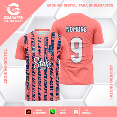 EVERTON JERSEY ROSADO 2023-24