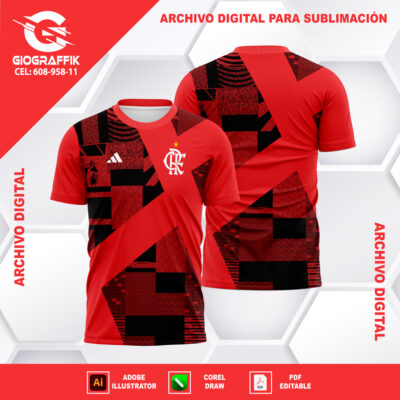 FLAMENGO 2023-24 ENTRENAMIENTO GEOMETRIC