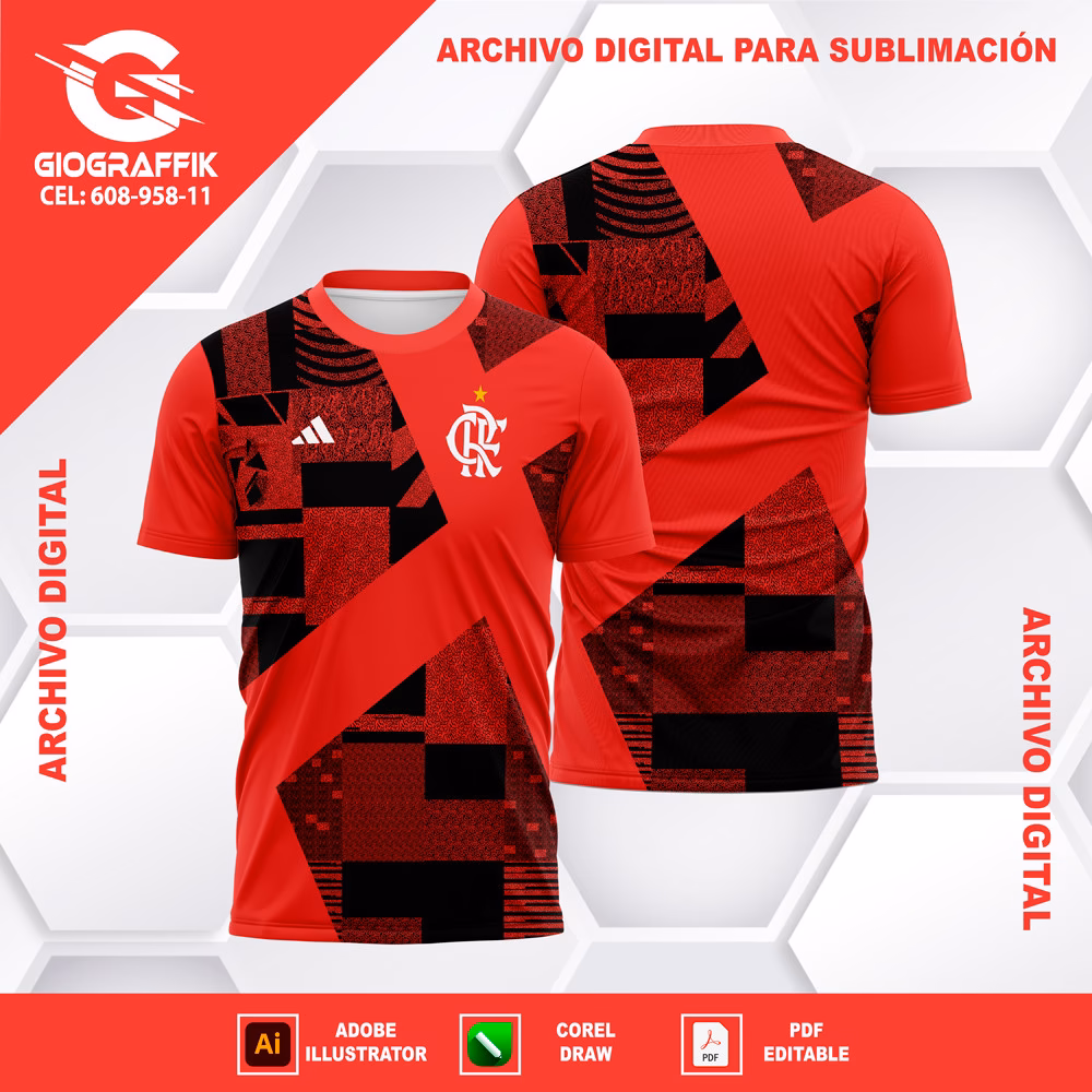 FLAMENGO 2023-24 ENTRENAMIENTO GEOMETRIC