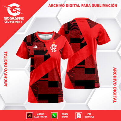 FLAMENGO 2023-24 ENTRENAMIENTO GEOMETRIC