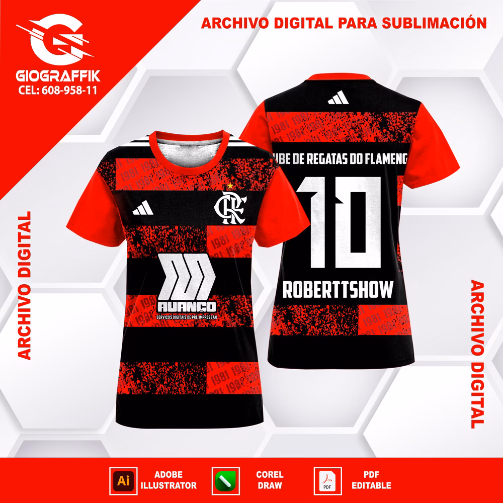 FLAMENGO CONCEP GRUNGE 2023-24 - Imagen 2