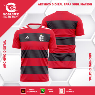 FLAMENGO CONCEPT GEOMETRIC RED