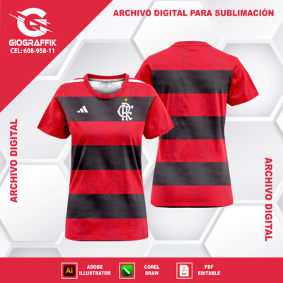 FLAMENGO CONCEPT GEOMETRIC RED