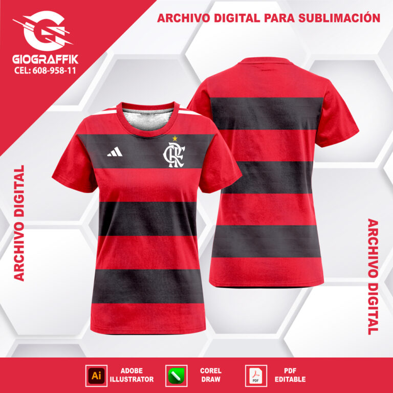 FLAMENGO CONCEPT GEOMETRIC RED