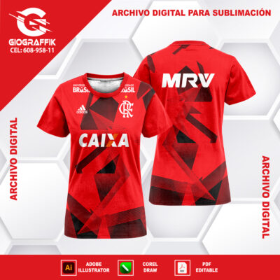 FLAMENGO FANTASY RED 2021-22