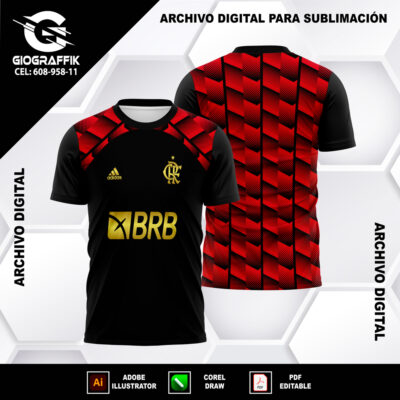 FLAMENGO HOME BLACK 2023-24