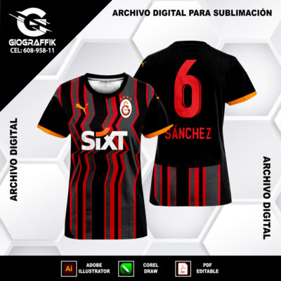 GALATASARAY VISITA BLACK 2024-25