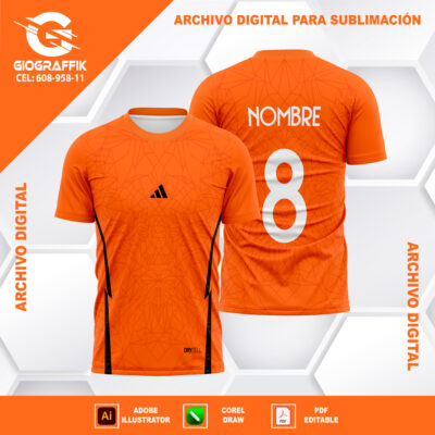 HOLANDA JERSEY TRAMA ORANGE