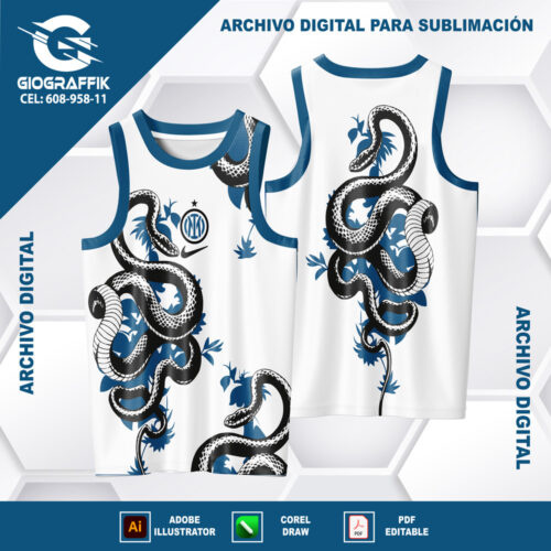 INTER DE MILAN COBRA BLACK BLUE CONCEPT