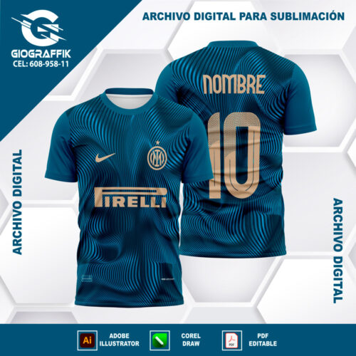 INTER DE MILAN FANTASY ONDAS BLUE