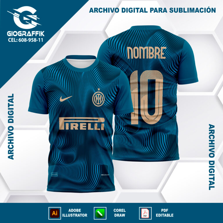 INTER DE MILAN FANTASY ONDAS BLUE