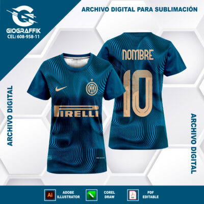 INTER DE MILAN FANTASY ONDAS BLUE