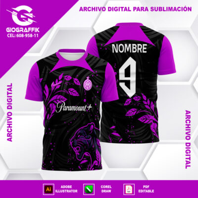 INTER DE MILAN PANTERA MORADO BLACK