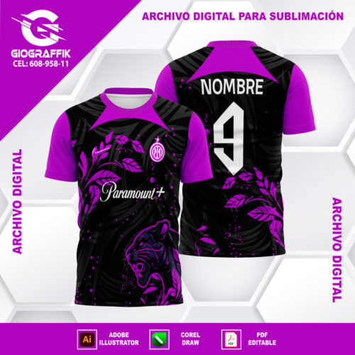 INTER DE MILAN PANTERA MORADO BLACK